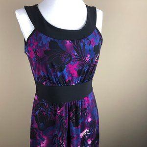 Suzie in the City Sleeveless Dress Size S Purple